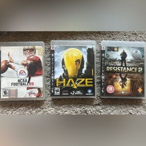 Haze PlayStation 3 Game - Yellow Cover